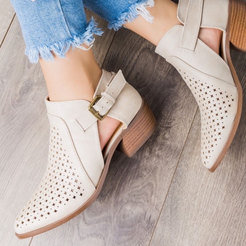 Perforated Bootie 🆕